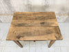 79.5cm Solid Walnut Wood Taper Leg Table Desk