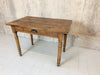 99.5cm Walnut Wood Bistro Table with Turned Legs