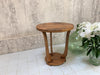 Art Deco Style Butterflied Top Gueridon Side Table