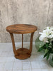 Art Deco Style Butterflied Top Gueridon Side Table