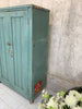 Blue Painted French Larder Cupboard