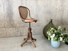 French Bentwood and Cane Adjustable Chair