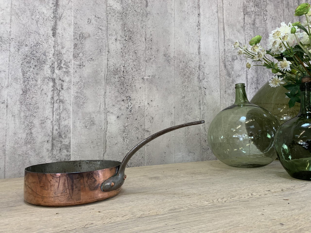 Vintage Copper Frying Pan
