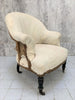 19th Century French Deconstructed Crapaud Tub Armchair To Reupholster