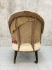 19th Century French Deconstructed Crapaud Tub Armchair To Reupholster
