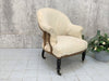 19th Century French Deconstructed Crapaud Tub Armchair To Reupholster