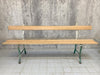 201cm Long, Chippy Painted Legs, French, Garden Bench