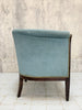 Art Deco Blue Tub Armchair