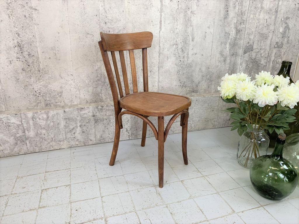 Individual Wooden French Kitchen Bistro Chair