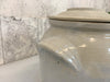 Large Grey French Confit Pot with Lid