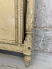 Rustic Louis XVI Shabby Chic White Chippy Paint Bed Frame