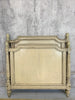 Rustic Louis XVI Shabby Chic White Chippy Paint Bed Frame