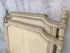 Rustic Louis XVI Shabby Chic White Chippy Paint Bed Frame