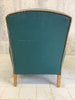Pair of Green Art Deco Style Lounge Chairs to reupholster