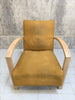 Pair of Wooden Framed Mid Century Lounge Armchairs to reupholster