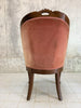 Pair Decorative French Wooden Framed Chairs to reupholster
