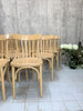 Set of 24 Baumann Style Blond Bentwood Bistro Bistro Chairs