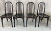 Set of Four Thonet Bentwood French Bistro Chairs