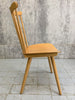 Set of 6 Wooden Menuet Baumann Bistro Dining Chairs
