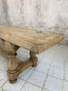243.5cm Solid Oak Wooden Bench