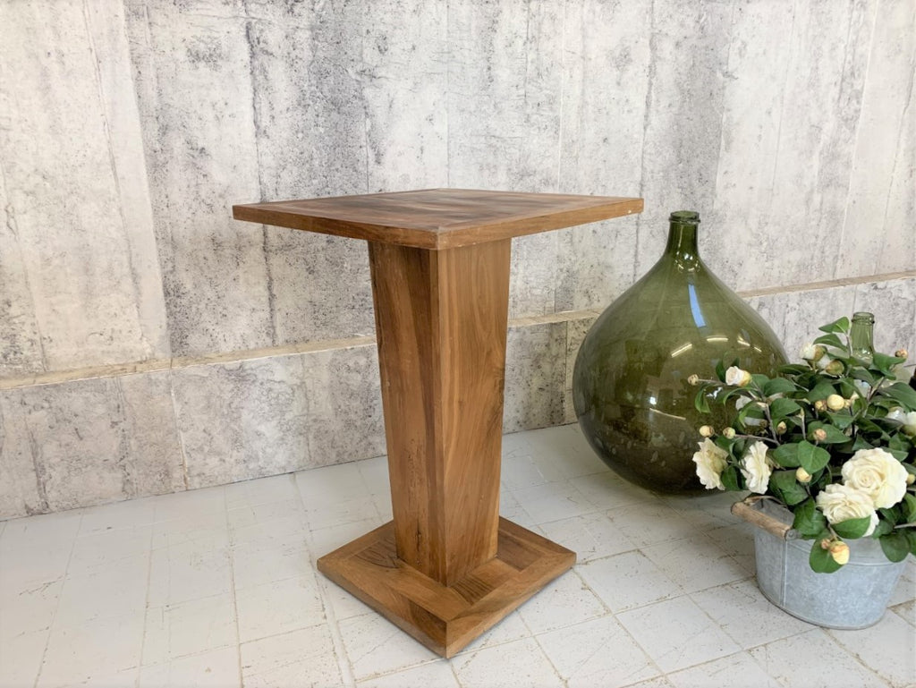 Art Deco Style Square Gueridon Side Table