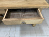 150cm French Stripped Oak Dining Table Console Table Desk
