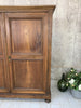 Walnut Wood Linen Larder Cupboard