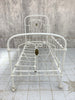 White Metal French Wrought Iron Day Bed