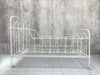 White Metal French Wrought Iron Day Bed