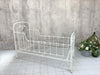 White Metal French Wrought Iron Day Bed