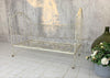 White French Wrought Iron Cot Day Bed