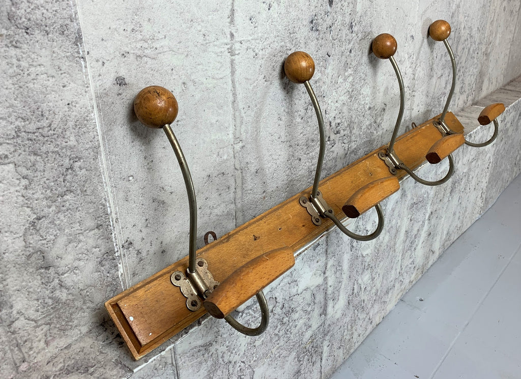 Mid Century French Porte Manteau / Coat Hook