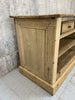 230cm Shop Counter Sideboard Open Shelves Kitchen Island with Drawers