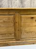 264.5cm Shop Counter Sideboard Open Shelves Kitchen Island with Drawers
