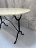 120.5cm Oval Marble Kitchen Bistro Table