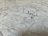 120.5cm Oval Marble Kitchen Bistro Table