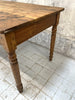 159cm Walnut Wood Bistro Table