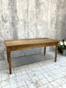 159cm Walnut Wood Bistro Table