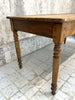 159cm Walnut Wood Bistro Table