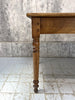 159cm Walnut Wood Bistro Table