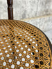 Set of Four Bentwood Bistro Chairs with Cane Seat Pads