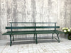 240cm Dark Green Double Sided Garden Bench