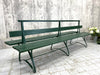 240cm Dark Green Double Sided Garden Bench