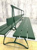 240cm Dark Green Double Sided Garden Bench