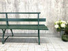 240cm Dark Green Double Sided Garden Bench