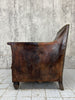 Antique Individual Leather Armchair