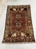 153cm x 105cm Muted Tones Woollen Vintage Rug