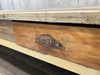 Matching Pair Vintage Shop Counter Sideboard Open Shelves