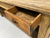 Matching Pair Vintage Shop Counter Sideboard Open Shelves