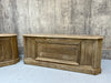 Matching Pair Vintage Shop Counter Sideboard Open Shelves